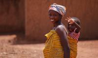 Woman and daughter in Ghana