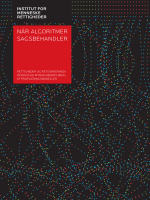 Frontpage of report on when algorithms process cases
