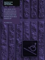 2012-2021: Eight years without real improvements in living conditions for people with disabilities