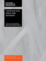 “Justice be our shield and defender”: Local justice mechanisms and fair trial rights in Kenya 