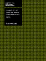 Parallel report to the UN Human Rights Committee (CCPR) 