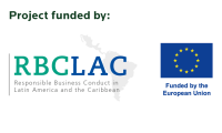 Logos of the project's funding: EU and RBCLAC