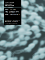 AAAQ & Sexual and Reproductive Health and Rights