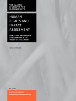 Human rights and impact assessment