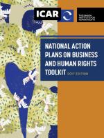 National Action Plans on business and human rights Toolkit - 2017 edition