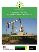 Sector-Wide Impact Assessment of Myanmar’s Oil & Gas Sector