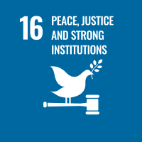 SDG 16 peace, justice and strong institutions